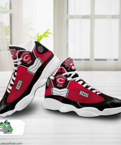 cincinnati reds air jordan 13 sneakers mlb baseball custom sports shoes 5 omtp0h