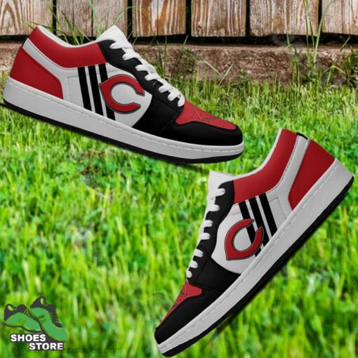 Cincinnati Reds Sneaker Low Footwear, MLB Gift for Fan
