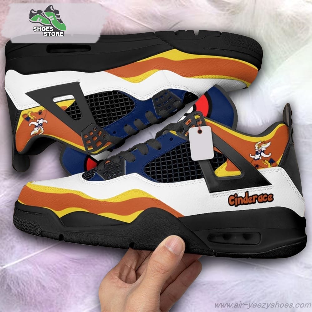 Cinderace Jordan  Sneakers Gift Shoes for Anime Fan