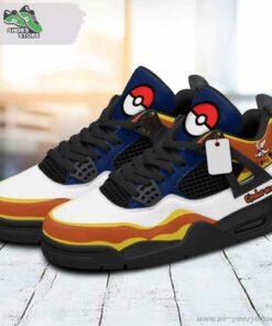 cinderace jordan 4 sneakers gift shoes for anime fan 286 kiscac