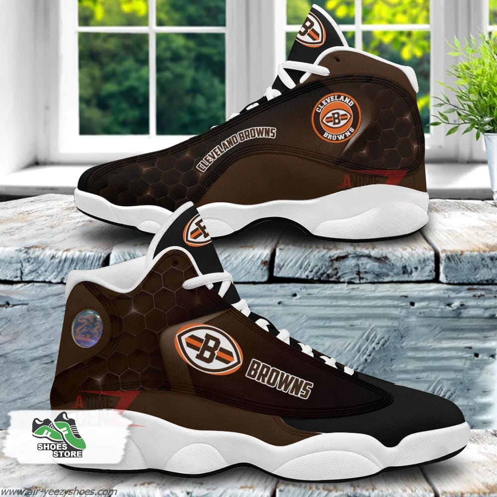 Cleveland Browns Air Jordan  Sneakers NFL Custom Sport Shoes