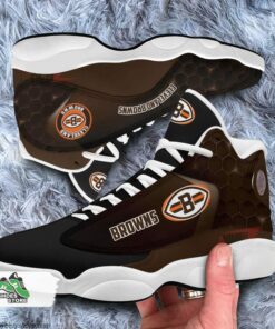 cleveland browns air jordan 13 sneakers nfl custom sport shoes 3 xdqosi