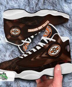 cleveland browns air jordan sneakers 13 nfl custom sport shoes 3 vwjwm1