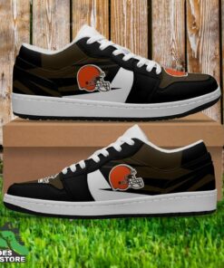 cleveland browns low sneaker nfl gift for fan 2 bpbk4x