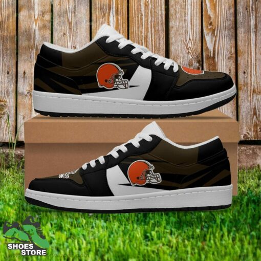 Cleveland Browns Low Sneaker, NFL Gift for Fan