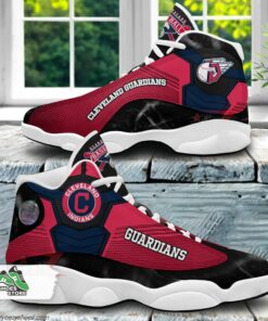 cleveland guardians air jordan 13 sneakers mlb baseball custom sports shoes 1 rubasx