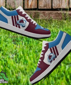 colorado avalanche sneaker low footwear nhl gift for fan 1 dtzfxh