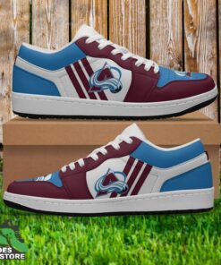 colorado avalanche sneaker low footwear nhl gift for fan 2 uloez7