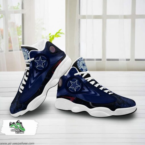 Dallas Cowboy Air Jordan Sneakers 13 NFL Custom Sport Shoes