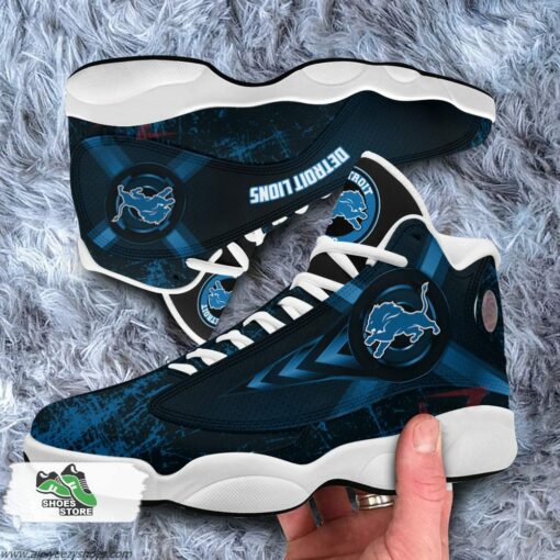 Detroit Lions Air Jordan Sneakers 13 NFL Custom Sport Shoes