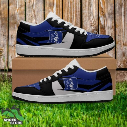 Duke Blue Devils Low Sneaker, NCAA Gift for Fan