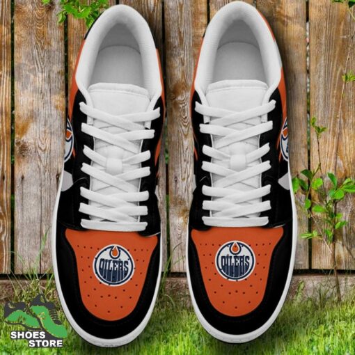 Edmonton Oilers Low Sneaker, NHL Gift for Fan