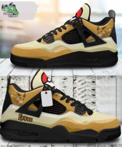 eevee jordan 4 sneakers gift shoes for anime fan 235 foyld5