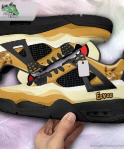 eevee jordan 4 sneakers gift shoes for anime fan 258 o3dczg