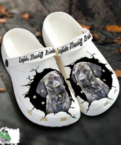 english mastiff brindle custom name crocs shoes love dog crocs 1 xul031