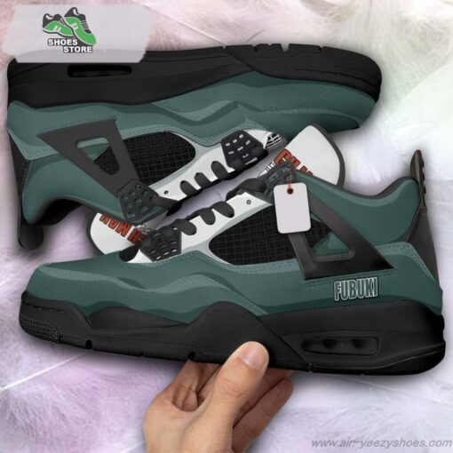 Fubuki Jordan 4 Sneakers, Gift Shoes for Anime Fan