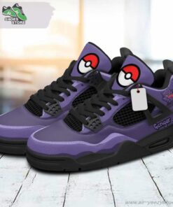 Gengar Jordan 4 Sneakers, Gift Shoes for Anime Fan