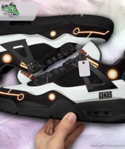 Genos Jordan 4 Sneakers, Gift Shoes for Anime Fan