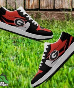 georgia bulldogs sneaker low footwear ncaa gift for fan 1 x2ebcd