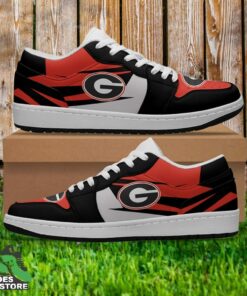 georgia bulldogs sneaker low footwear ncaa gift for fan 2 qbn2eb