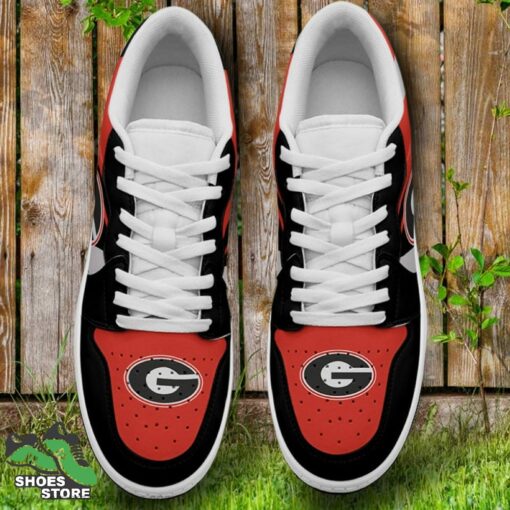 Georgia Bulldogs Sneaker Low Footwear, NCAA Gift for Fan