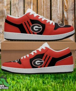georgia bulldogs sneaker low ncaa gift for fan 2 uoflpd