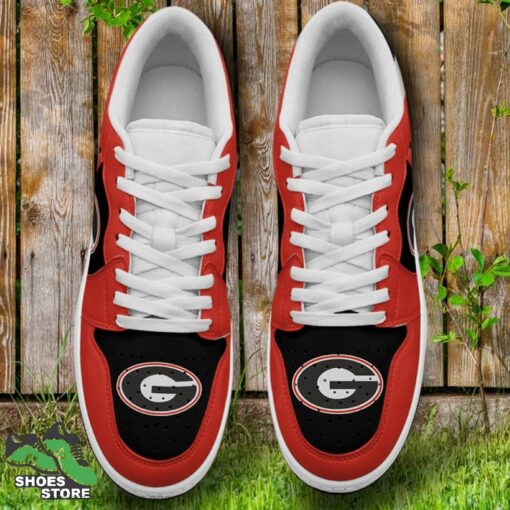 Georgia Bulldogs Sneaker Low, NCAA Gift for Fan