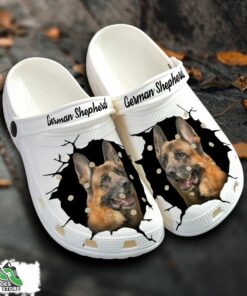 german shepherd custom name crocs shoes love dog crocs 1 hgdkkg