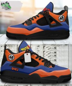 goku jordan 4 sneakers gift shoes for anime fan 174 wnqxtj