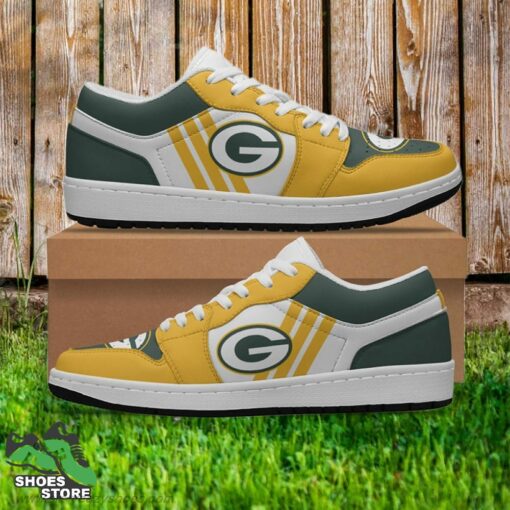 Green Bay Packers Sneaker Low Footwear, NFL Gift for Fan
