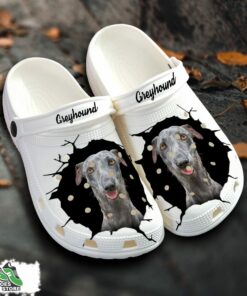 greyhound custom name crocs shoes love dog crocs 1 xmbudu