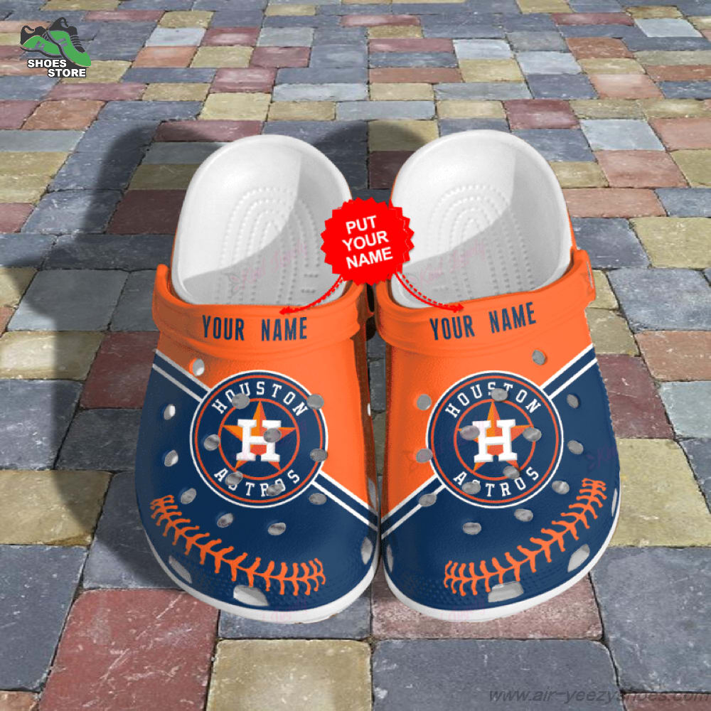 Houston Astros Crocs MLB Shoes Gift for Fan