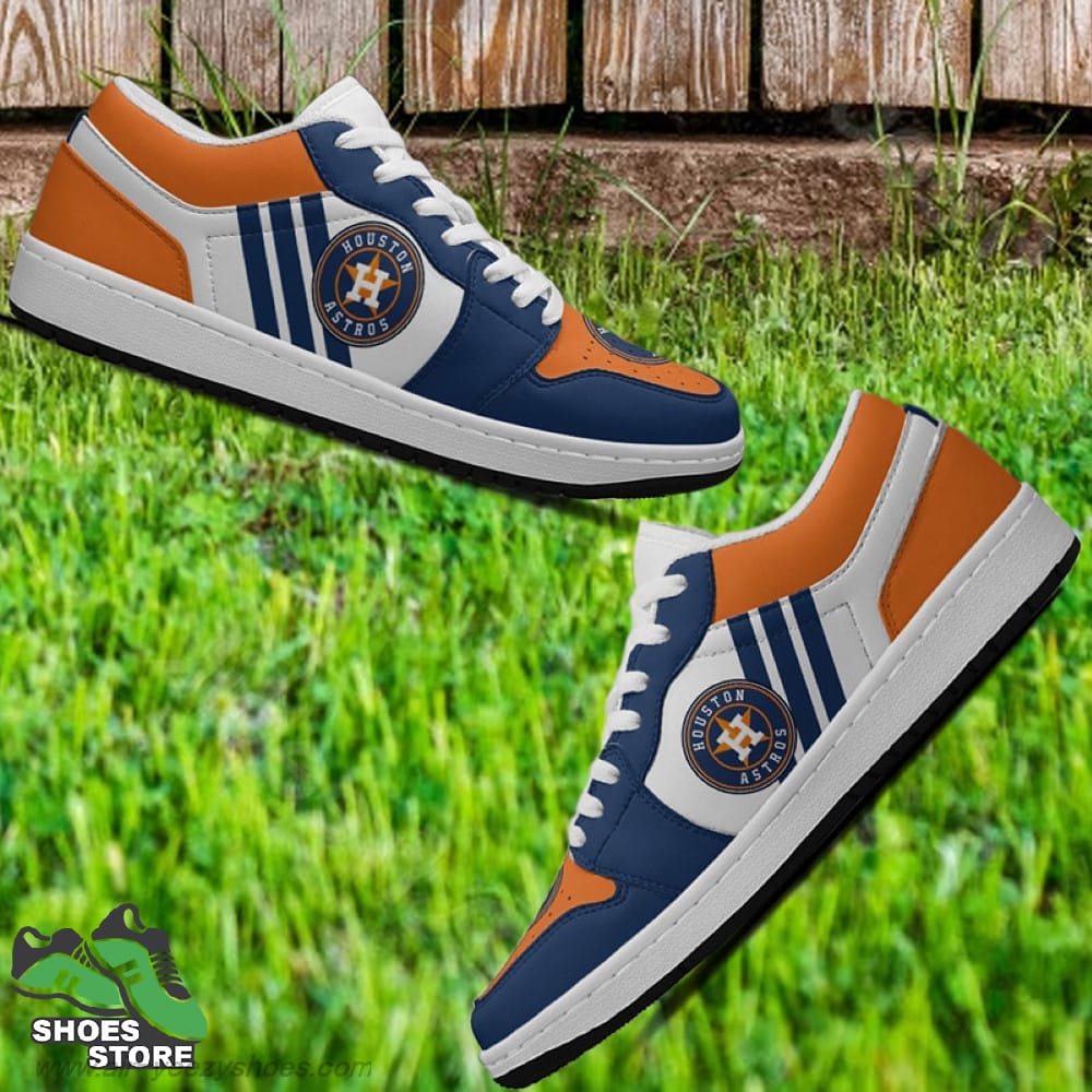 Houston Astros Sneaker Low Footwear MLB Gift for Fan