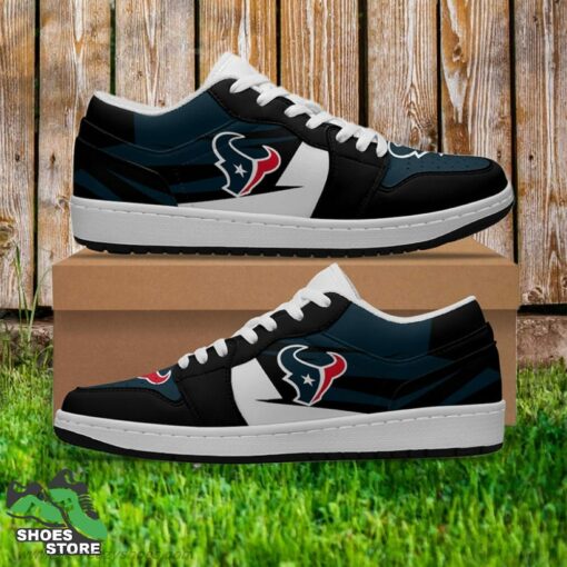 Houston Texans Low Sneaker, NFL Gift for Fan