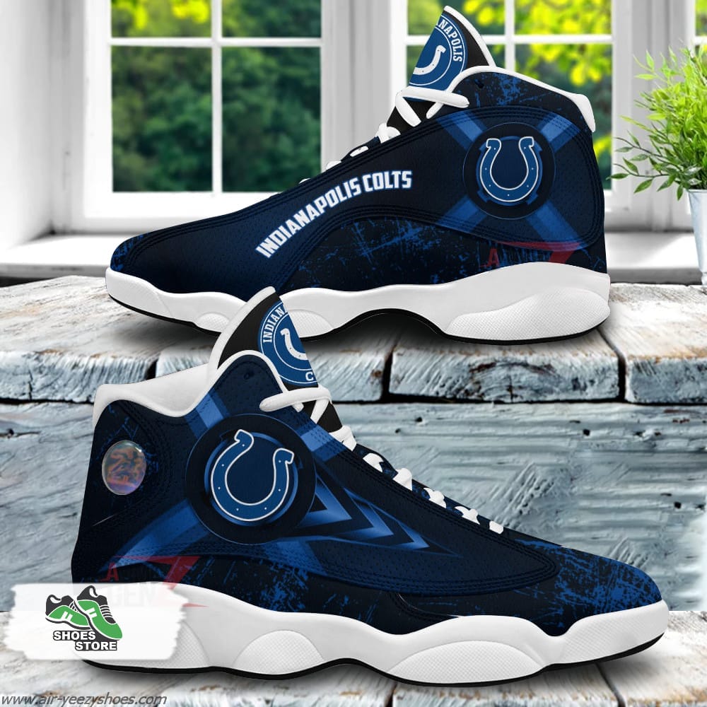 Indianapolis Colts Air Jordan Sneakers  NFL Custom Sport Shoes