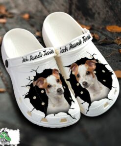 jack russell terrier custom name crocs shoes love dog crocs 1 kmpqua