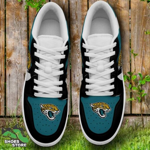 Jacksonville Jaguars Low Sneaker, NFL Gift for Fan