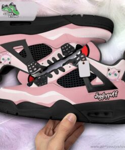 jigglypuff jordan 4 sneakers gift shoes for anime fan 266 b6hu3v