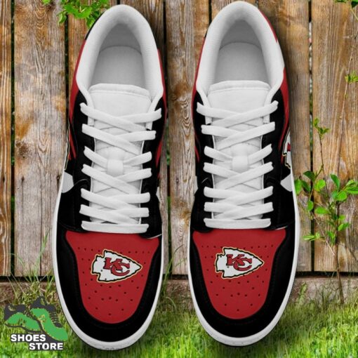 Kansas City Chiefs Low Sneaker, NFL Gift for Fan