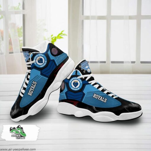 Kansas City Royals Air Jordan 13 Sneakers MLB Baseball Custom Sports Shoes