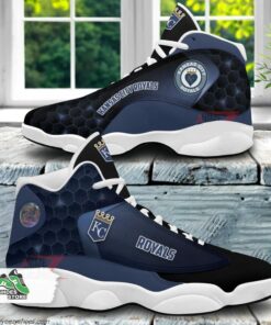 kansas city royals air jordan 13 sneakers mlb custom sports shoes 1 paj3qm