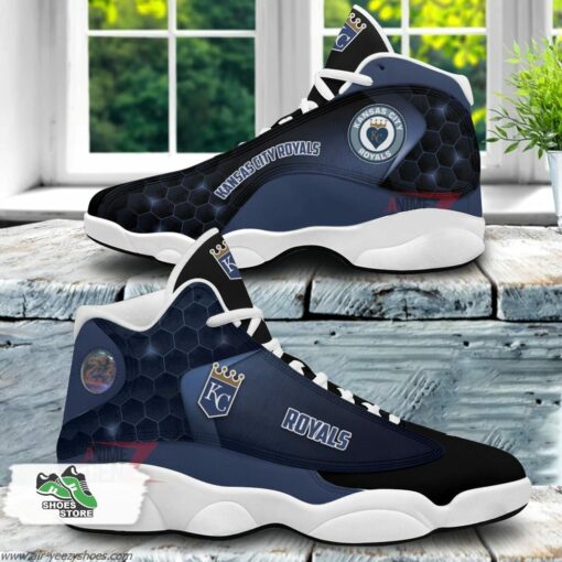 Kansas City Royals Air Jordan 13 Sneakers MLB Custom Sports Shoes
