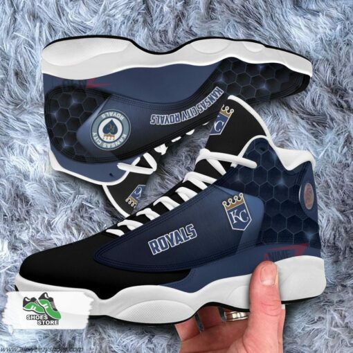 Kansas City Royals Air Jordan 13 Sneakers MLB Custom Sports Shoes