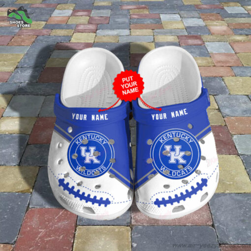 Kentucky Wildcats Football Crocs,  NCAA Shoes Gift for Fan