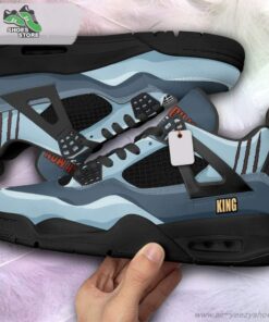 king the heroes hero jordan 4 sneakers gift shoes for anime fan 49 snhl9t