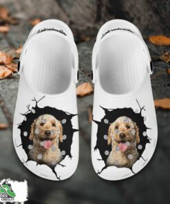 labradoodle custom name crocs shoes love dog crocs 2 dqzxsk