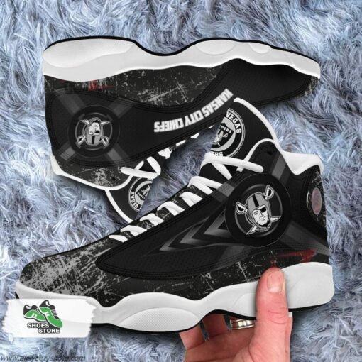 Las Vegas Raiders Air Jordan Sneakers 13 NFL Custom Sport Shoes