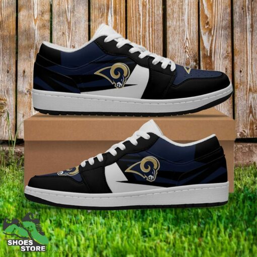 Los Angeles Rams Low Sneaker, NFL Gift for Fan