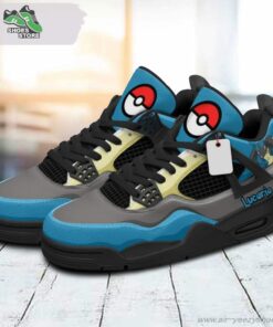 lucario jordan 4 sneakers gift shoes for anime fan 262 v3uz7a