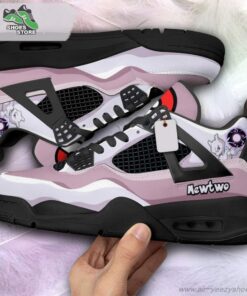 mewtwo jordan 4 sneakers gift shoes for anime fan 231 ja1dqn